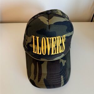 Lovesick LLovers Camo Trucker Hat